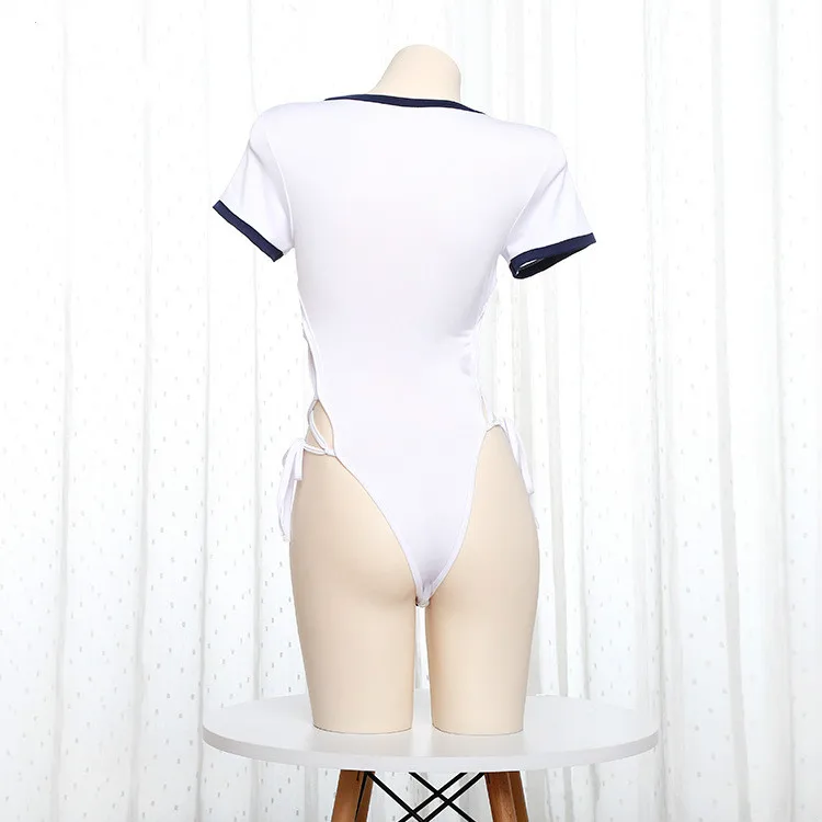 Прозрачное Сетчатое боди на бретельках сексуальное нижнее белье бикини для