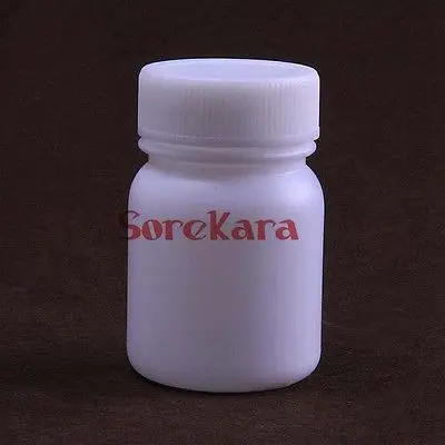 

250ml White plastic Bottle Reagent Bottle Sample Vials Plastic Lid Screw Cap Screw On Cover Wide Mouth