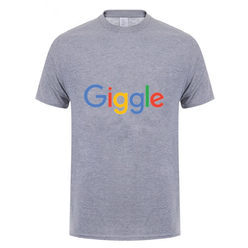 2018 Google повседневная одежда Печать Свободный рукав футболка o-образный вырез