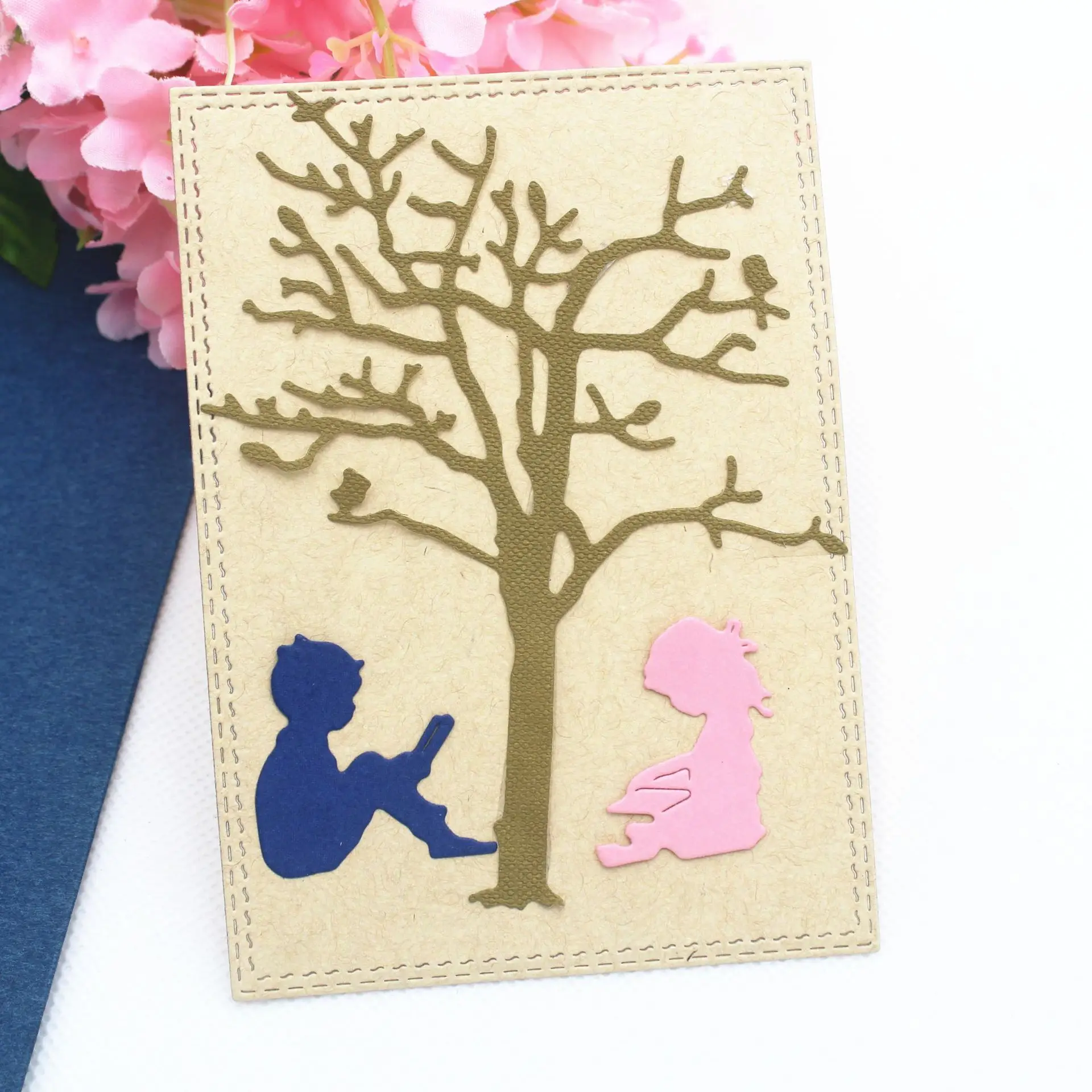 2019 3 шт./компл. мальчик девочка дерево металл трафареты для пресс формы DIY