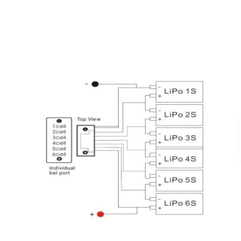 10 шт. 2 S 3 4S 5S 6 силиконовая линия 22AWG/20AWG кабель зарядного устройства для B6 Lipo