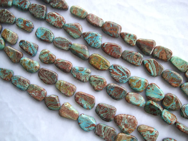 Натуральные радужные вены яшма свободной формы бусины россыпью для изготовления