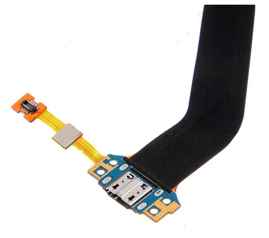 Heyman Flex Cable for Samsung T530 T531 Galaxy Tab 4 10.1 3G USB charging connector microphone with component Replacement | Мобильные