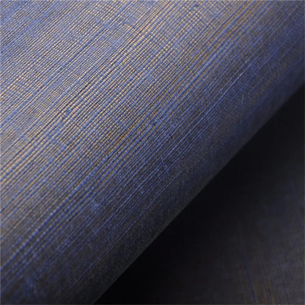 Темно-синий сизаль обои роскошные обои для спальни украшения стен натуральный материал лучший дизайн обои для дома