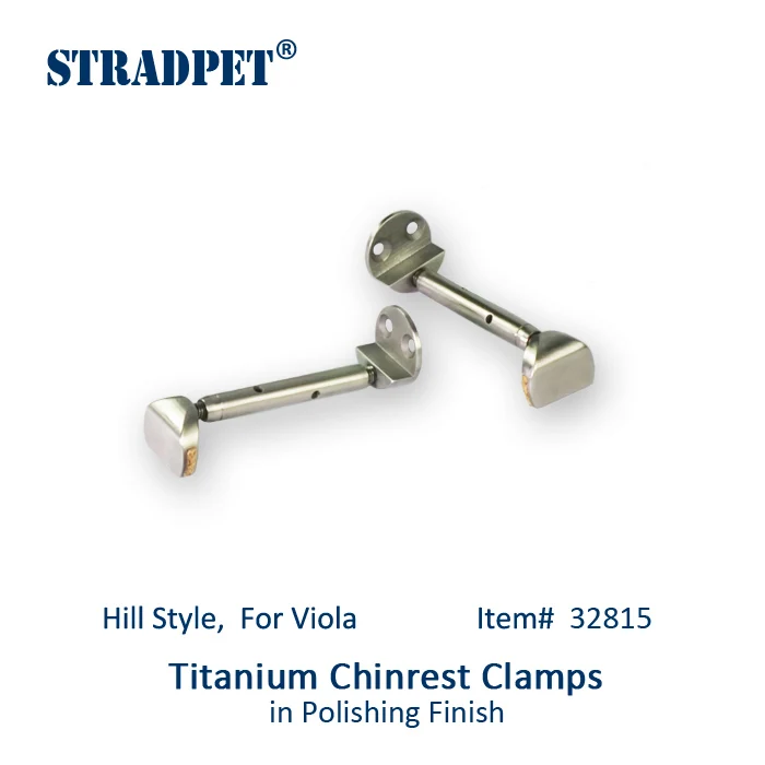 STRADPET титановые зажимы для Chinrest винты из титана яркие и серые в стиле холма