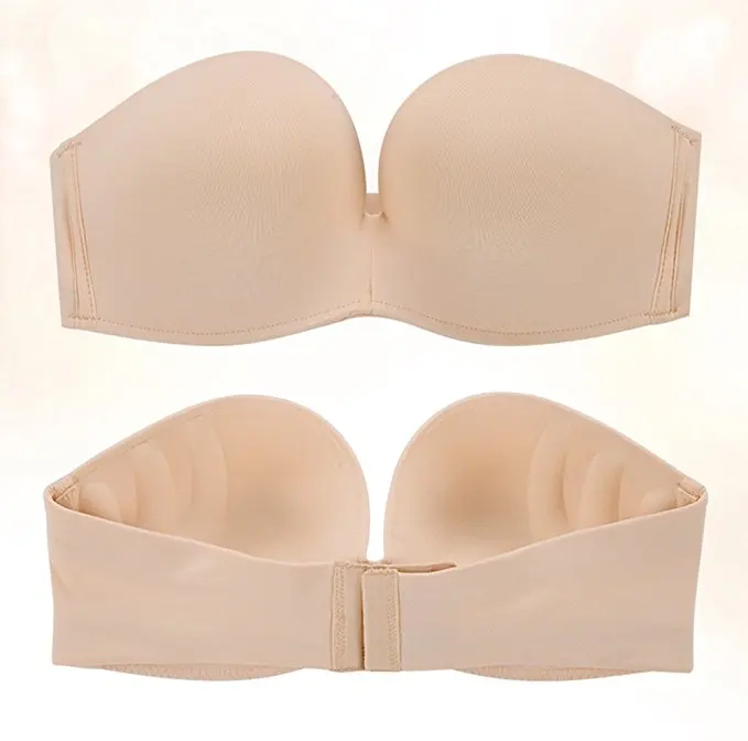 100 pcs Sexy Magic Push Up Bras Bralette for Women Anti-slip Silicone Strapless Bra Lingerie Seamless Female invisible Bra