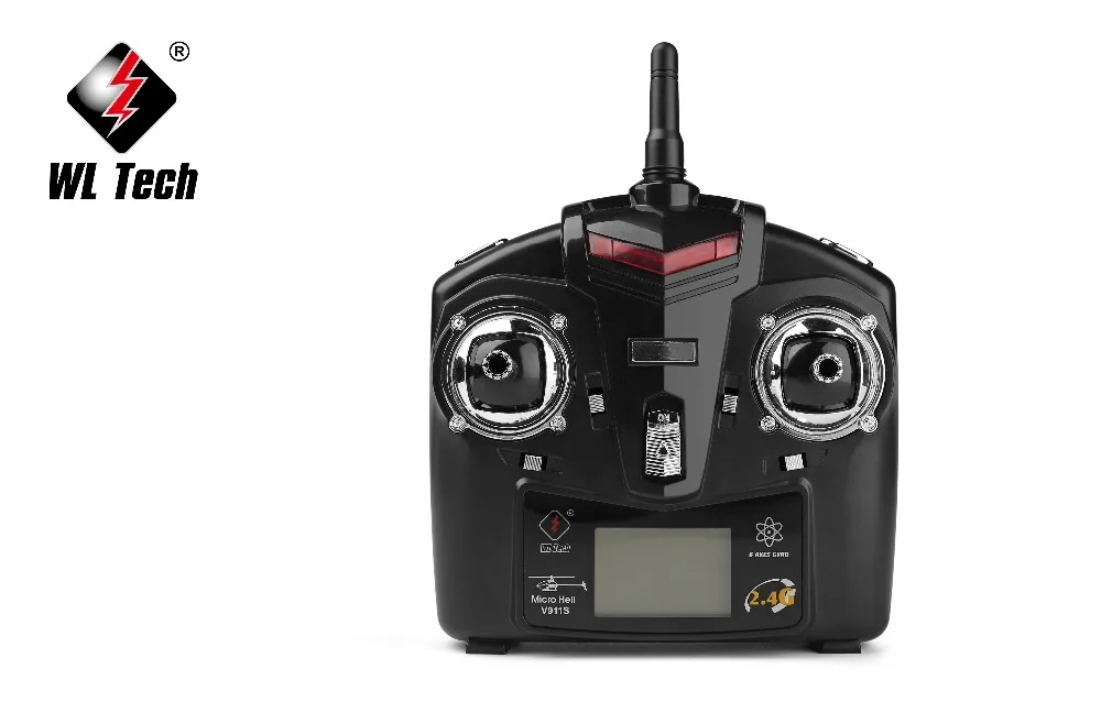 WLtoys V911S RC вертолет 2,4G 4CH 6-Aixs Gyro Flybarless RC вертолет RTF пульт дистанционного управления вертолет с гироскопом ударопрочный
