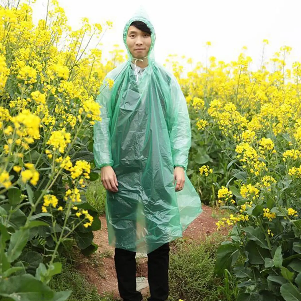 Водонепроницаемый 2 дюймовый тонкий унисекс одноразовые с капюшоном 7 дюймов 78 см