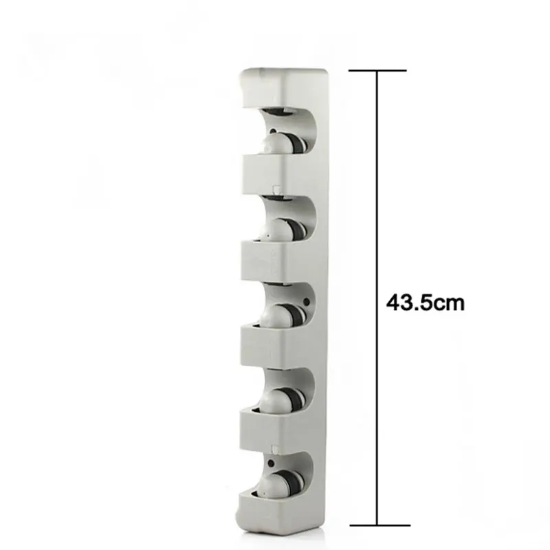 Метла держатель Держатель для швабры Кухня Органайзер Настенный 5 положение
