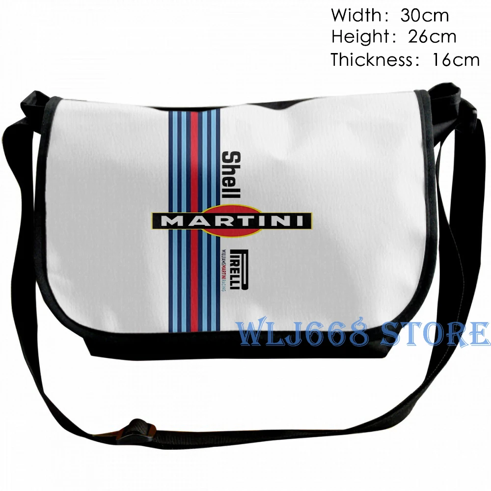 Наплечные сумки с забавным графическим принтом женский рюкзак для Martini Racing (2) на