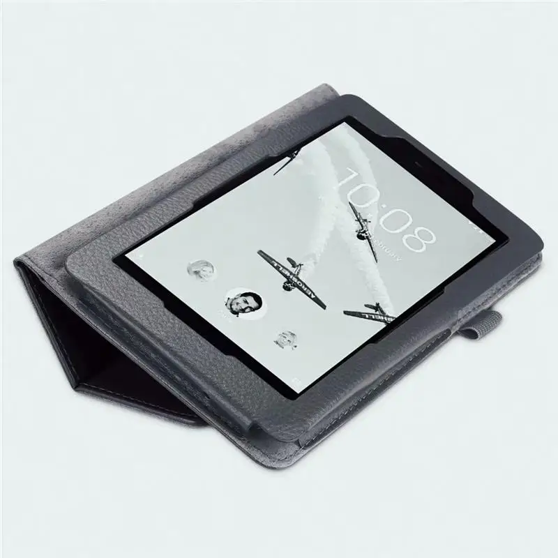 Складной чехол XSKEMP для планшета из ПУ кожи премиум класса чехол-подставка Lenovo Tab E7