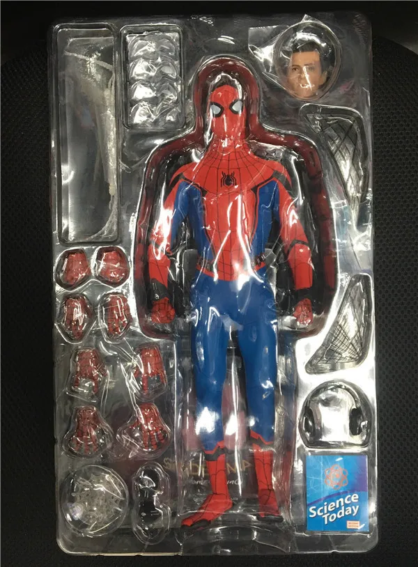 HC супергерой горячие игрушки Marvel Мстители Человек паук 30 см подвижные суставы BJD