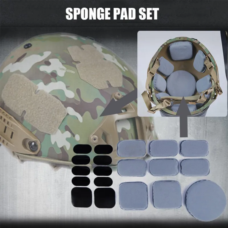 Sponge Inner Bushing Helmet Protection Lining Head Pad CP Replacement Suspension Set Gun Hunting Accessories |