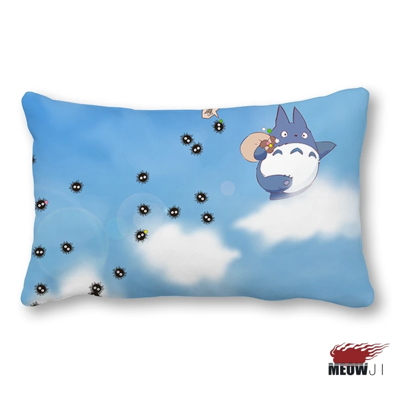 Мой сосед Тоторо многоразовый прямоугольный чехол для подушки Бесплатная