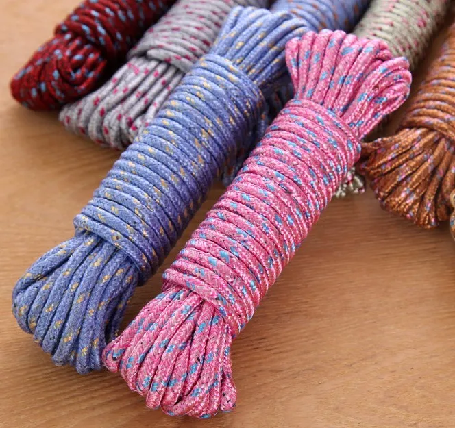 10 м длинная прочная веревка для стирки Высококачественная нейлоновая