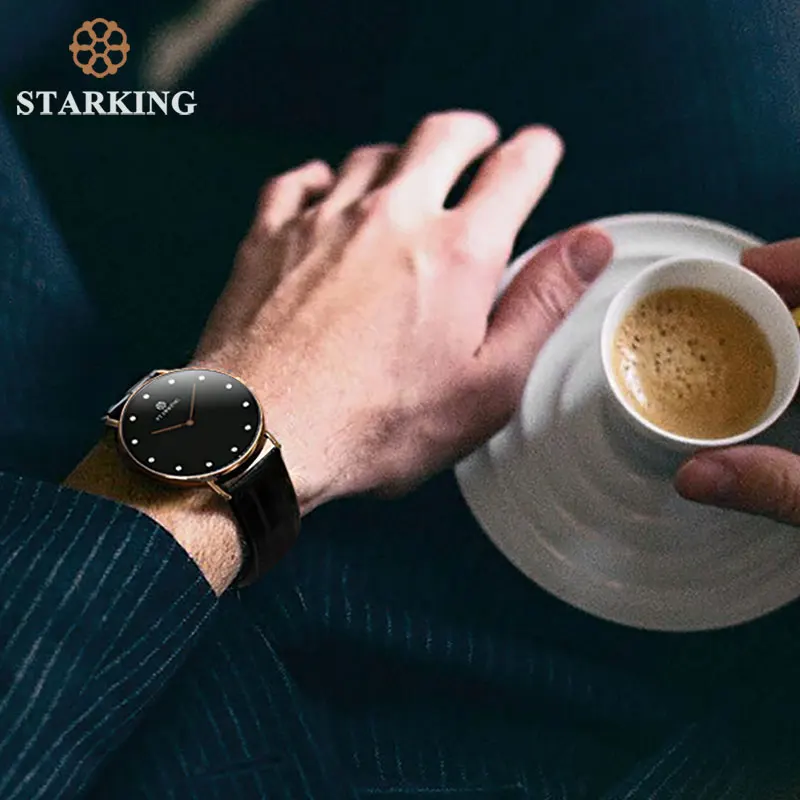 Мужские кварцевые часы с сетчатым ремешком из нержавеющей стали 6 мм | Наручные