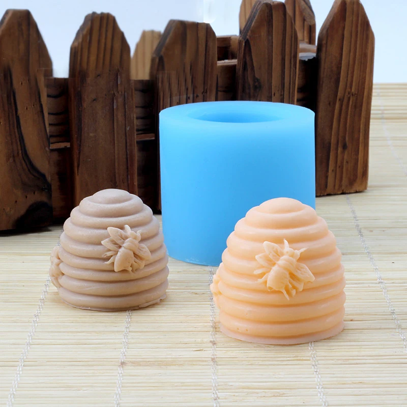 Силиконовая форма в форме пчелиного улья 3D сделай сам подсвечник для торта