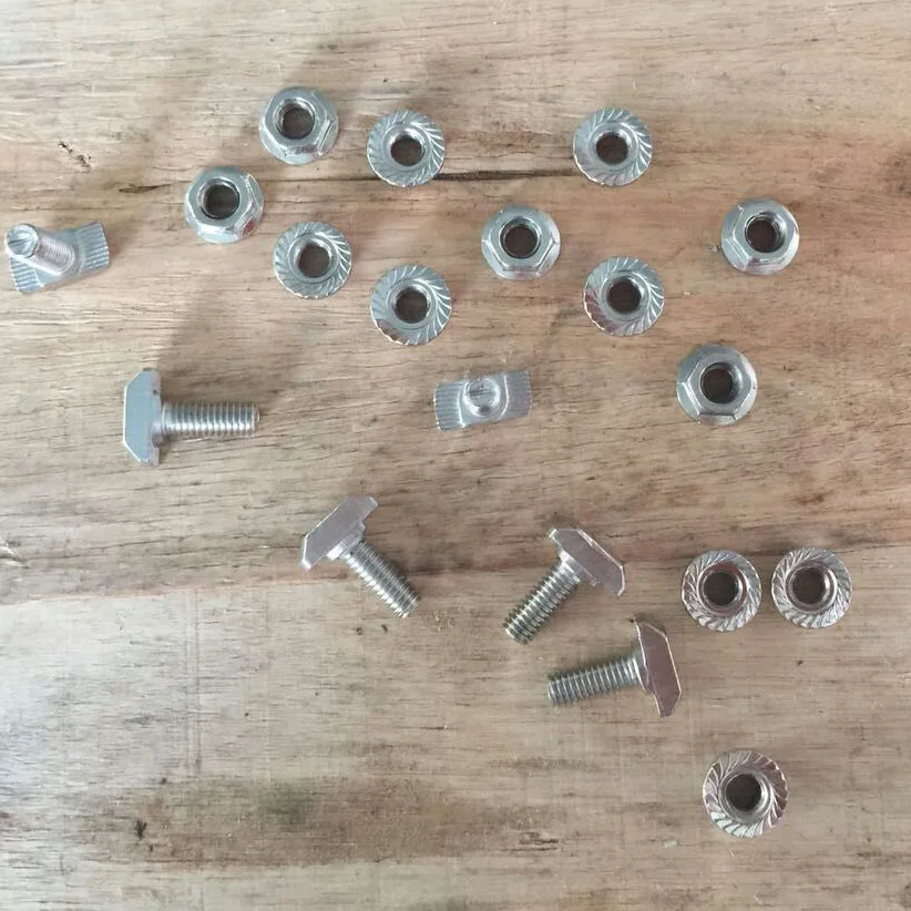 

10pcs M4/M5/M6/M8 Half Round Elasticity Spring Nut Block for 3030 2020 4040