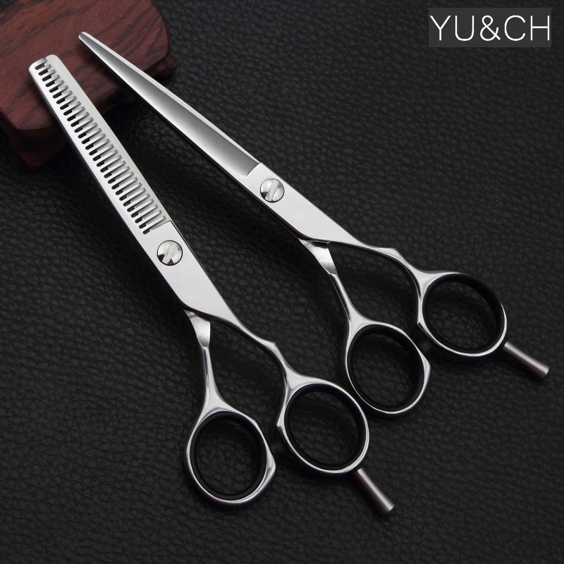 Yu и волос CH салон 5.5 дюймов ножницы истончение профессиональный парикмахер