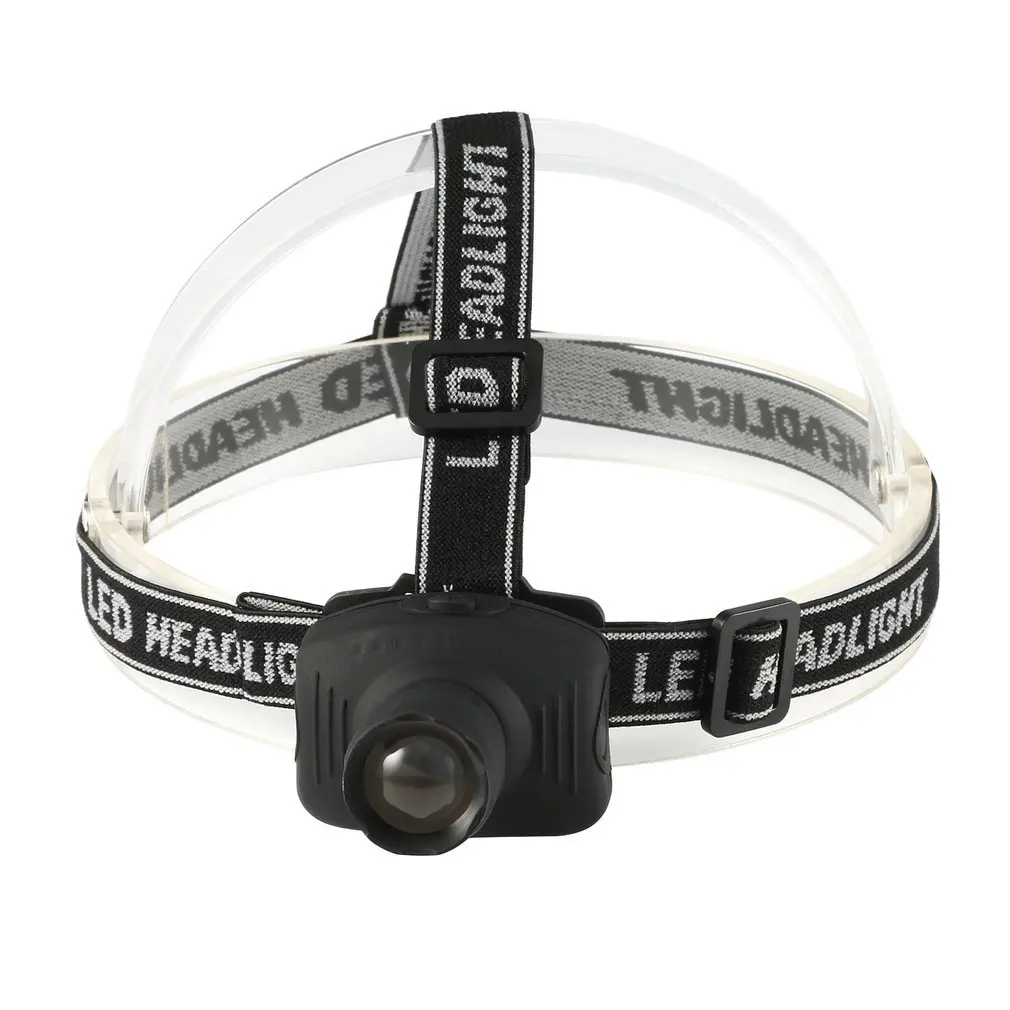 Светодиодный налобный фонарь 3 Вт с регулируемым углом режима фокус фонарика для