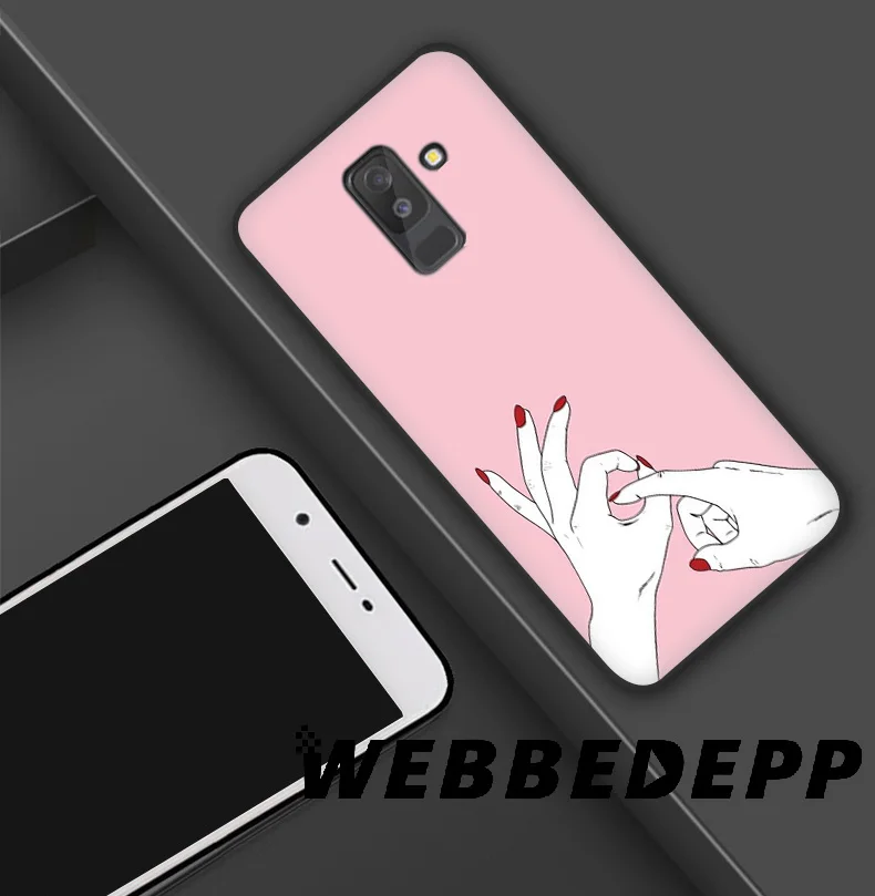 WEBBEDEPP Kawaii Best Friends Heart Soft TPU Silicone Case for Samsung Galaxy S10 S10e S9 S8 Plus S7 S6 Edge &amp J6 |