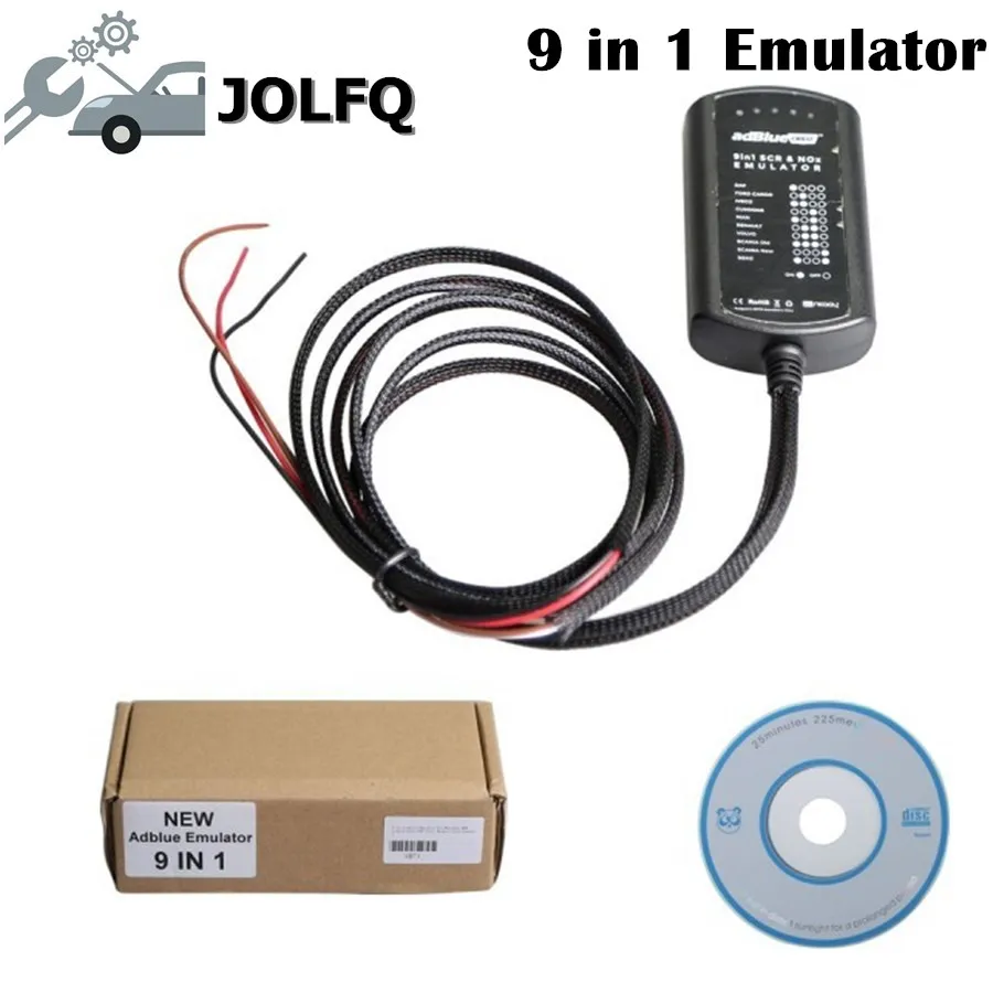 Эмулятор Adblue 9 в 1 по заводской цене поддерживает брендов грузовиков AdBlueOBD2 SCR и NOX