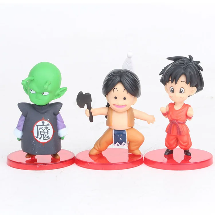 13 шт. комиксов аниме Dragon Ball Super Saiyan Son Goku Gohan Goten Kulilin Vegeta Trunks Piccolo Chichi Mini Фигурки