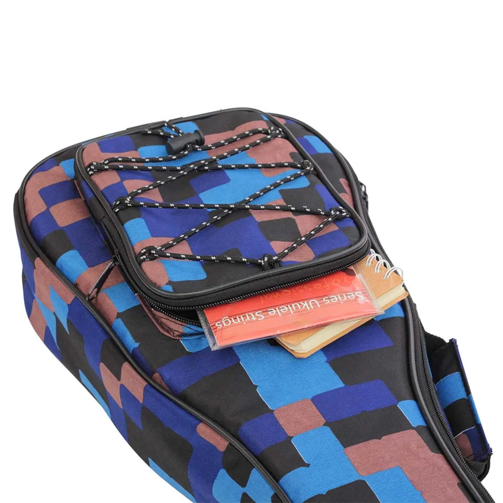 Портативный 21 23 26 дюймов концертная укулеле водонепроницаемый gig bag чехол Защита рюкзак Регулируемый плечевой ремень маленький чехол для гитары