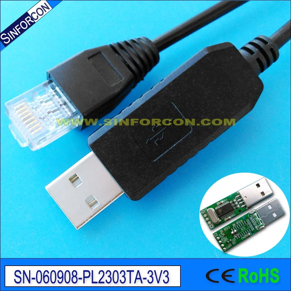 Win8 win10 PL2303TA USB к UART кабелю с + 3 в TTL уровнем кабель rj11 rj12 rj9 rj25|usb to|to usbusb to usb |