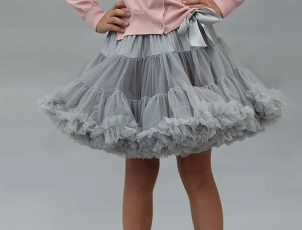 Для маленьких девочек пачка юбки с бантом летняя детская фатиновая одежда