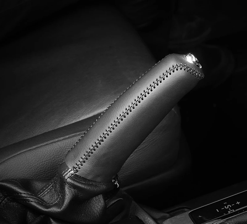 Кожаный чехол для ручного тормоза Toyota Land Cruiser Prado высококачественный замшевый