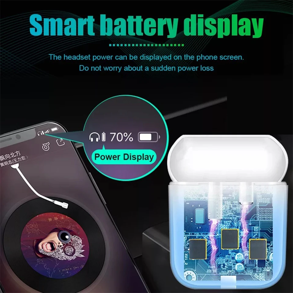 Новые i11 TWS беспроводные гарнитуры Bluetooth наушники-вкладыши PK i12 i20 i9s i10 I13 I14 телефон Auriculares наушники fone de ouvido