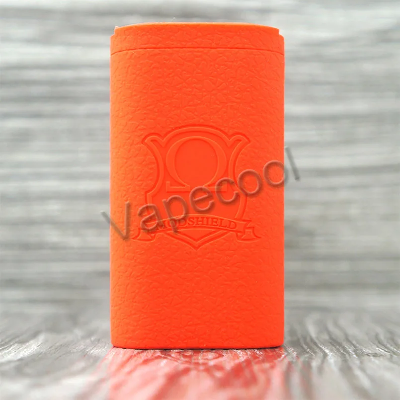 red Силиконовый чехол для Wismec Reuleaux RX2 20700 TC Mod 200W vape мод резиновый чехол, наклейка на кожу, рукав, вейп ручка, мод щит - Цвет: red