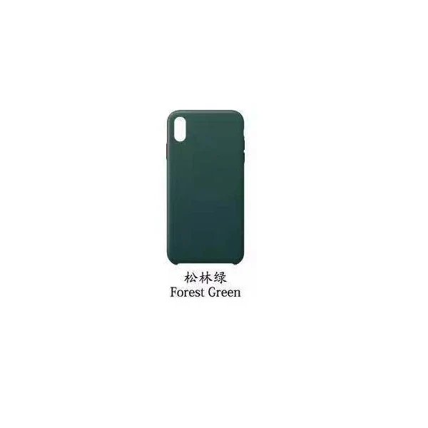 Forest green Роскошный чехол из натуральной кожи с металлической кнопкой для iphone 7 7Plus 8 Plus X coque для iphone 7 8 Xs чехол для MAX XR в розничной упаковке - Цвет: Forest green