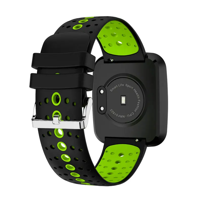 Moonlinks V6 яркие цвета водонепроницаемый SmartWatch IP67 измерять кровяное давление часы