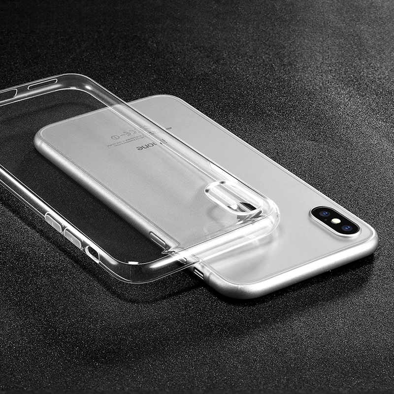 TPU Case for iPhone X Ultra Thin Soft Silicone Transparent Cover 6 6s 7 8 Plus Cases Phone |