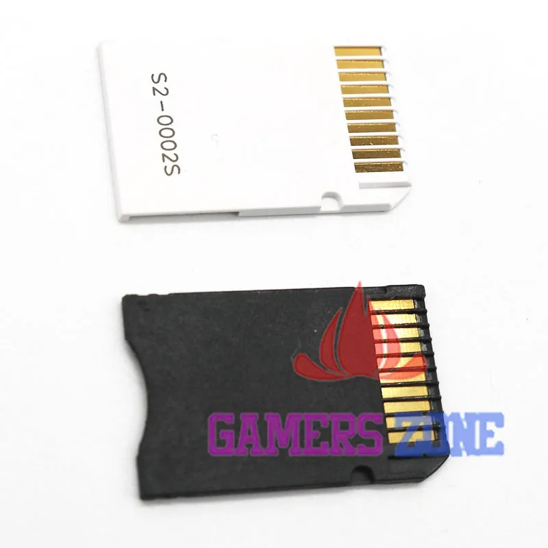 30 шт. SD HC к Memory Stick MS Pro Duo Card двойной адаптер с 2 слотами для Sony PSP 1000 2000 3000|hc|hc 300hc 10 |