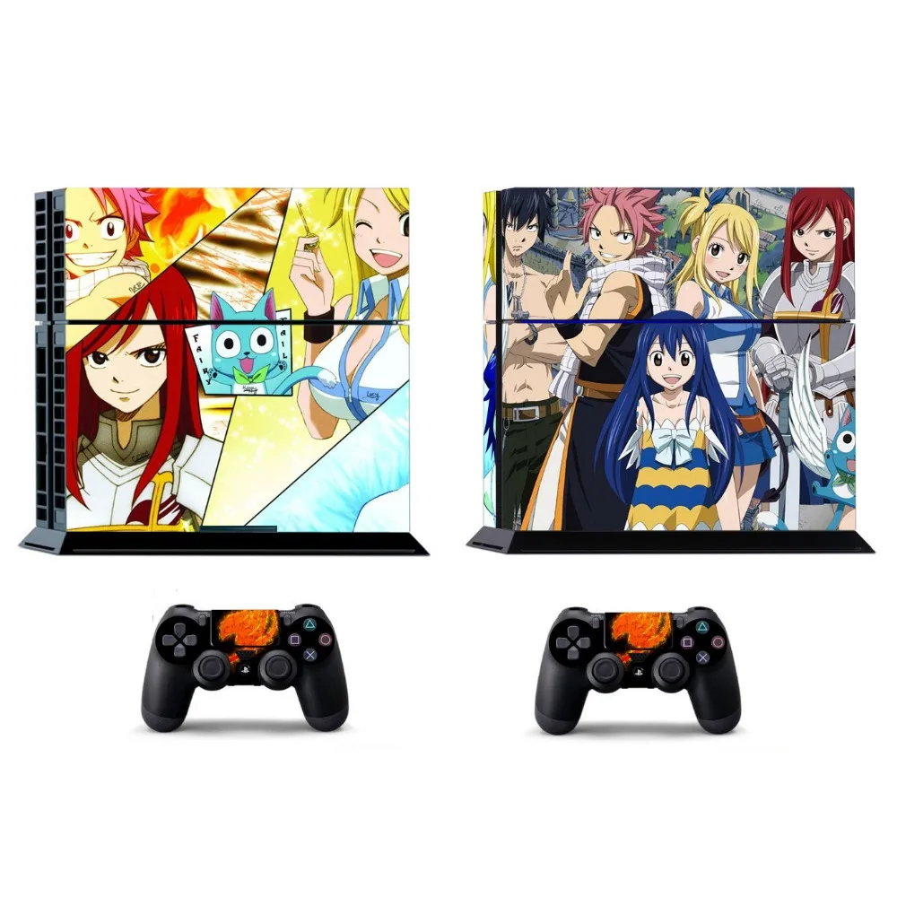 Сказочный хвост 382 PS4 наклейка КОЖА винил для Sony PlayStation 4 скины наклейки|sony stickers|tail