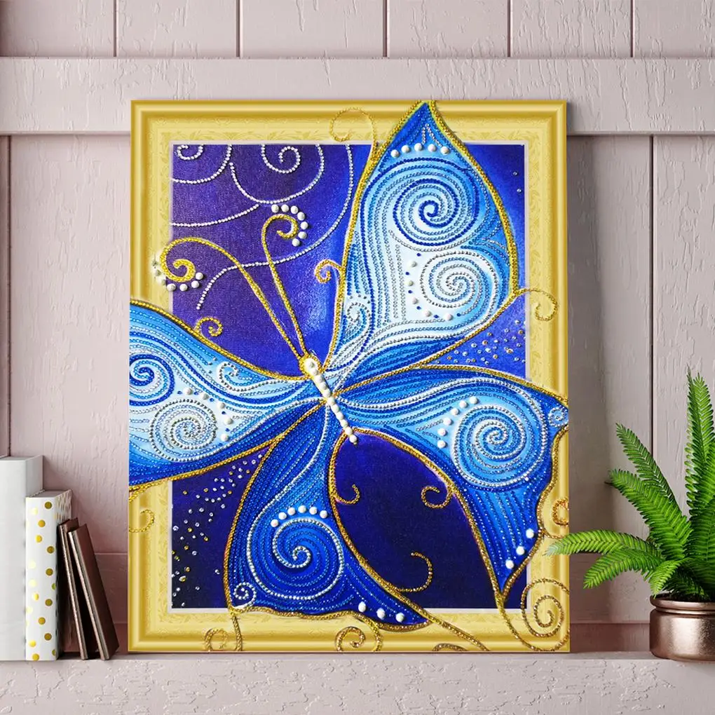 5D Diy Павлин Бабочка Алмазная картина с животными Сова лебедь кошка Смола