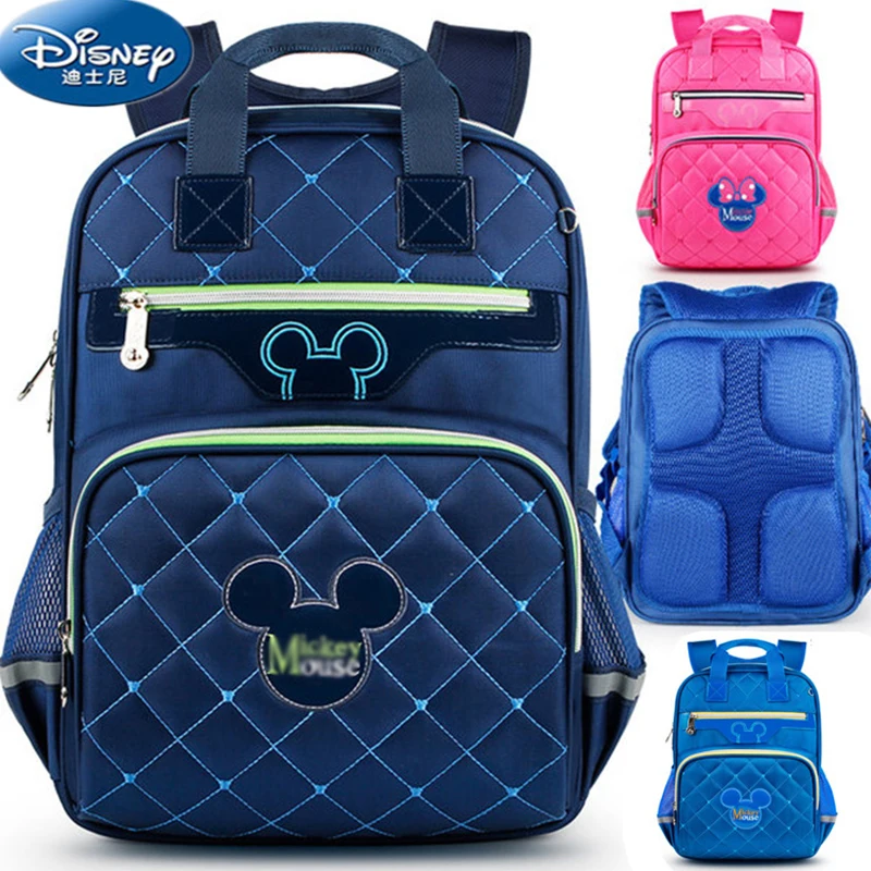 Детский школьный портфель Disney 2019 из полиэстера с изображением Микки Мауса