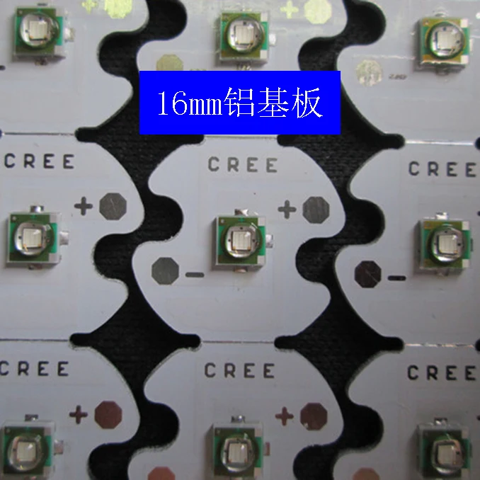 5 штук в партии Cree XPE XP-E R3 1-3 Вт светодиодный излучатель диод xpe Королевский синий светодиодный с 20/16/14/8 мм радиатора