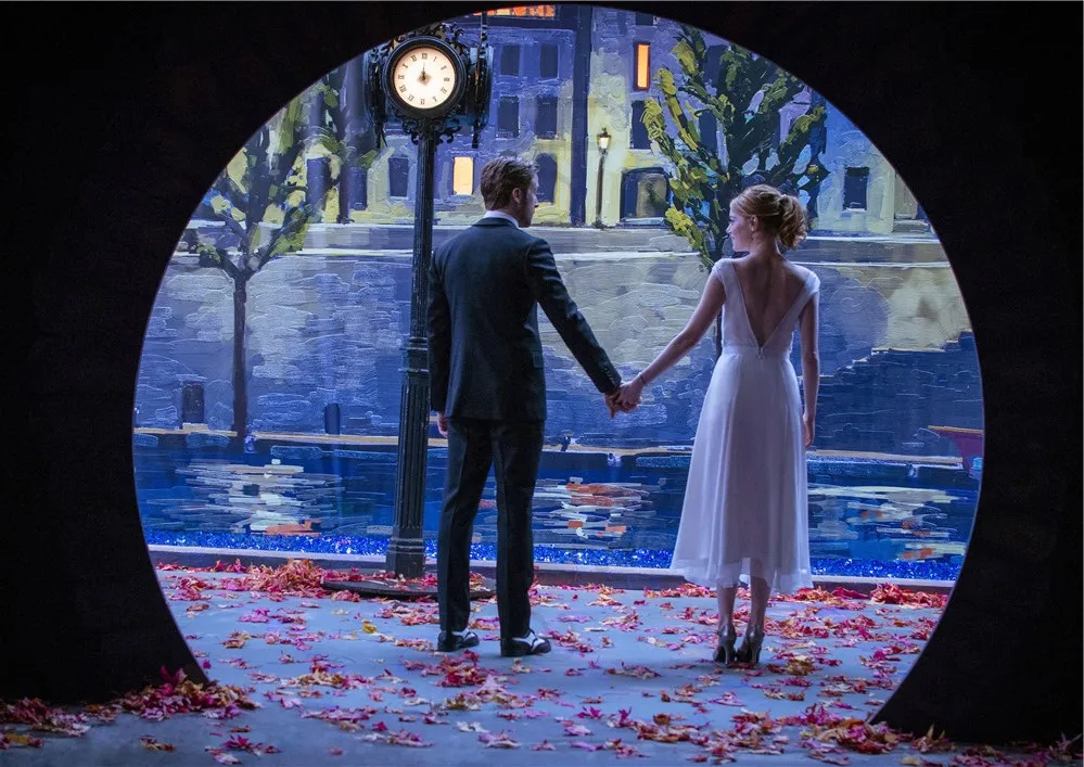 Постеры для кинофильмов LA LAND бумажные принты с белым покрытием наклейки на стену