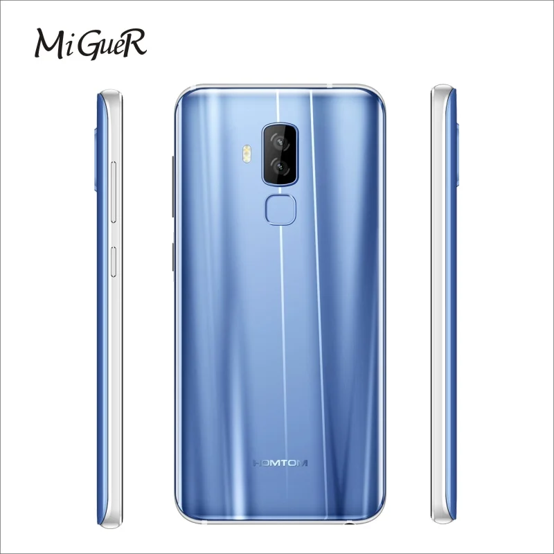 Мобильный телефон HOMTOM S8 5.7HD + экран 18:9 4 Гб ОЗУ 64 ПЗУ Android 7 0 Восьмиядерный MTK6750T 16 Мп