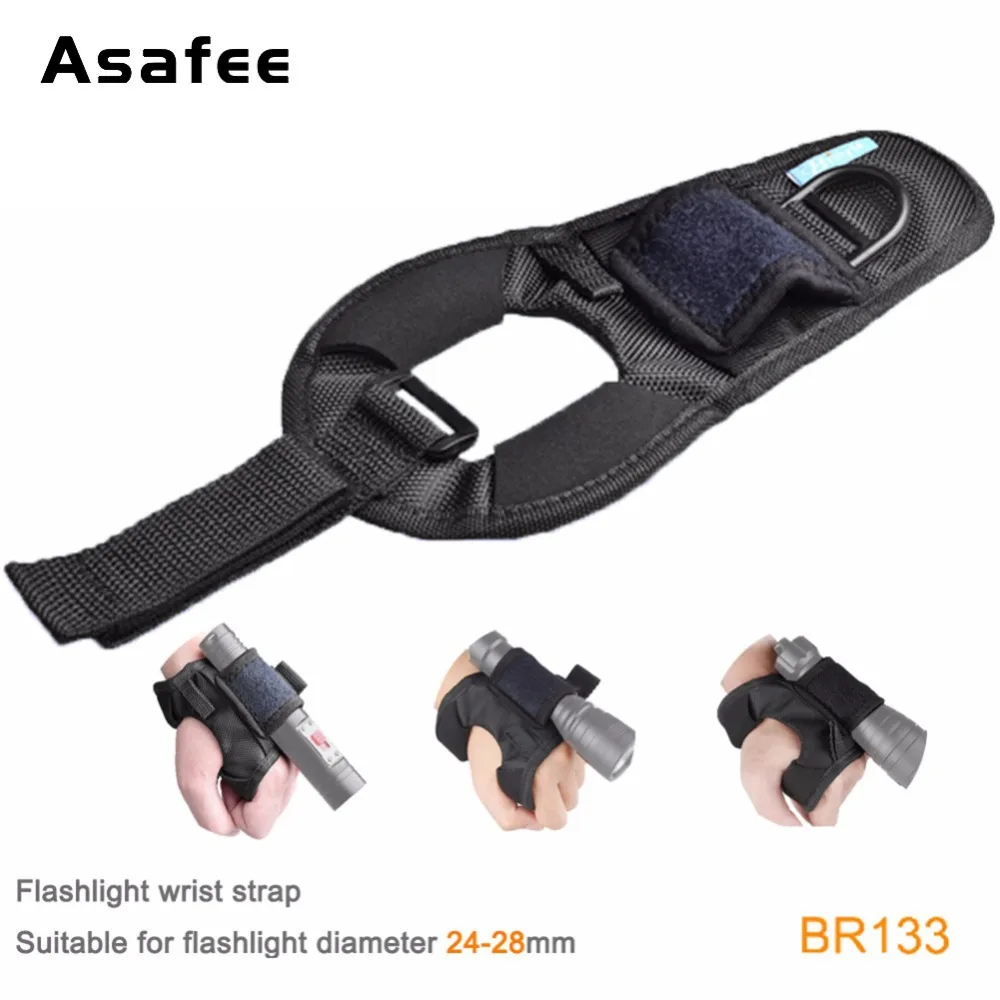 Asafee Подводный фонарь для дайвинга нейлоновый чехол светодиодный фонарь фонарик держатель перчатки BR133 для дайвинга фонарик Фонарь