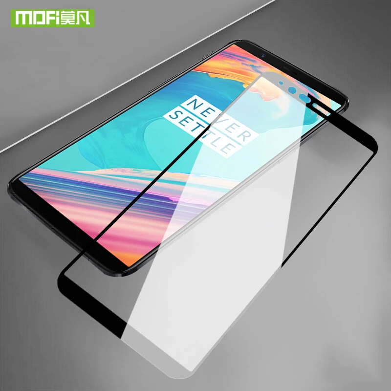 Mofi для oneplus 5t стеклянная пленка one plus Защитная закаленное стекло полное покрытие 9H