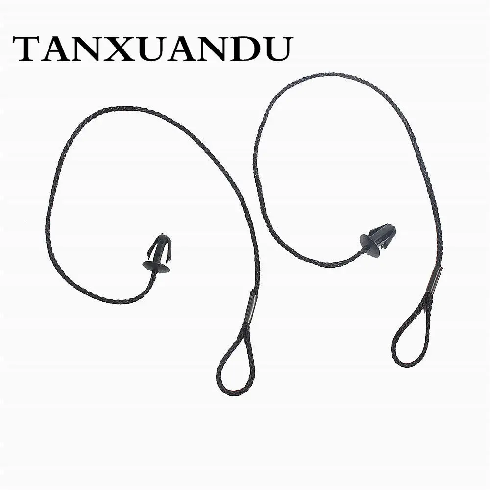 2 шт. задний багажник ЛОТОК галстук вниз ремень тянуть веревку для FORD Fiesta 11-17