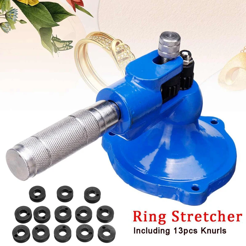 Кольцо растягиватель экспандер размер машина ролик для камня набор ювелирных