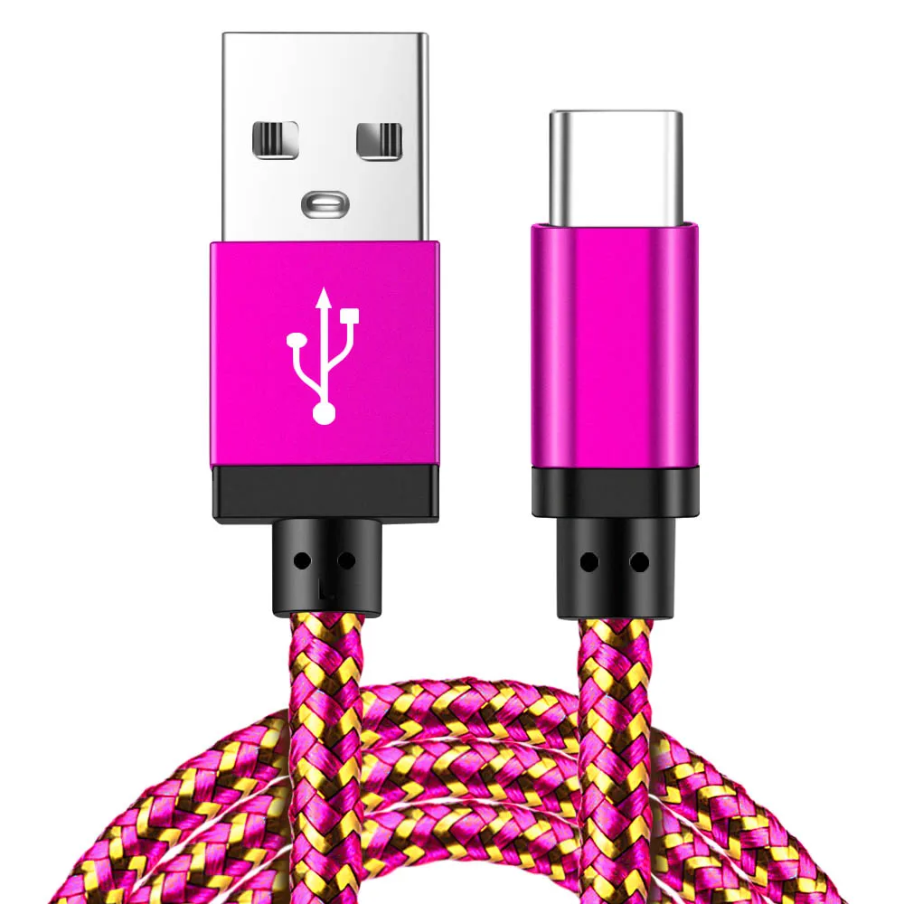 Кабель usb type-C, 1 м, 0,5 м, 5 В, 2 А, для быстрой зарядки, USB C, кабель type-C для samsung S9, Xiaomi Redmi Note 6, зарядное устройство USB-C, кабель type-C