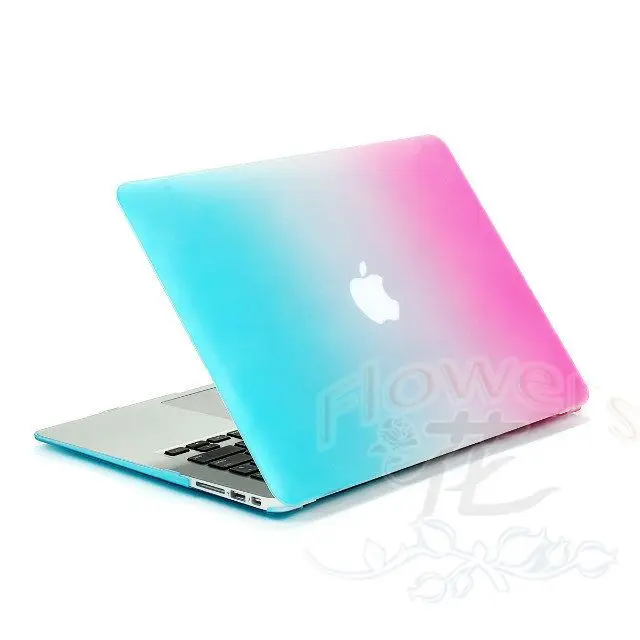 Матовый чехол в Радужном стиле для Macbook Air 11 13 Pro 15 Retina 12 дюймов New Ppro Touchbar A1706