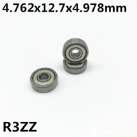 50pcs r3zz 4 76212 74 978mm 316 x 12 x 0 196 inch deep groove ball bearing miniature bearing high qualit r3z